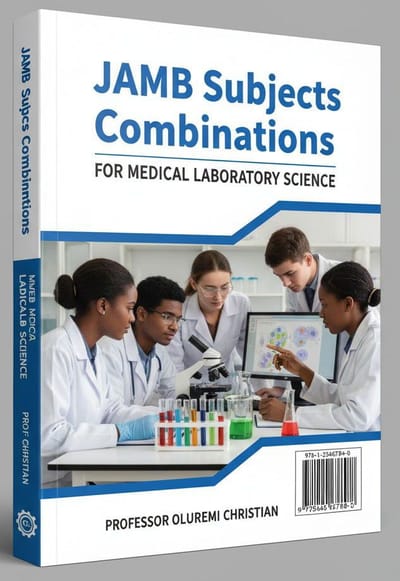 JAMB subject combinations for Students studying Medical Laboratory Science (MLS)