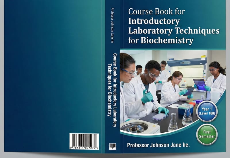 Course Book for Introductory Laboratory Techniques for Biochemistry