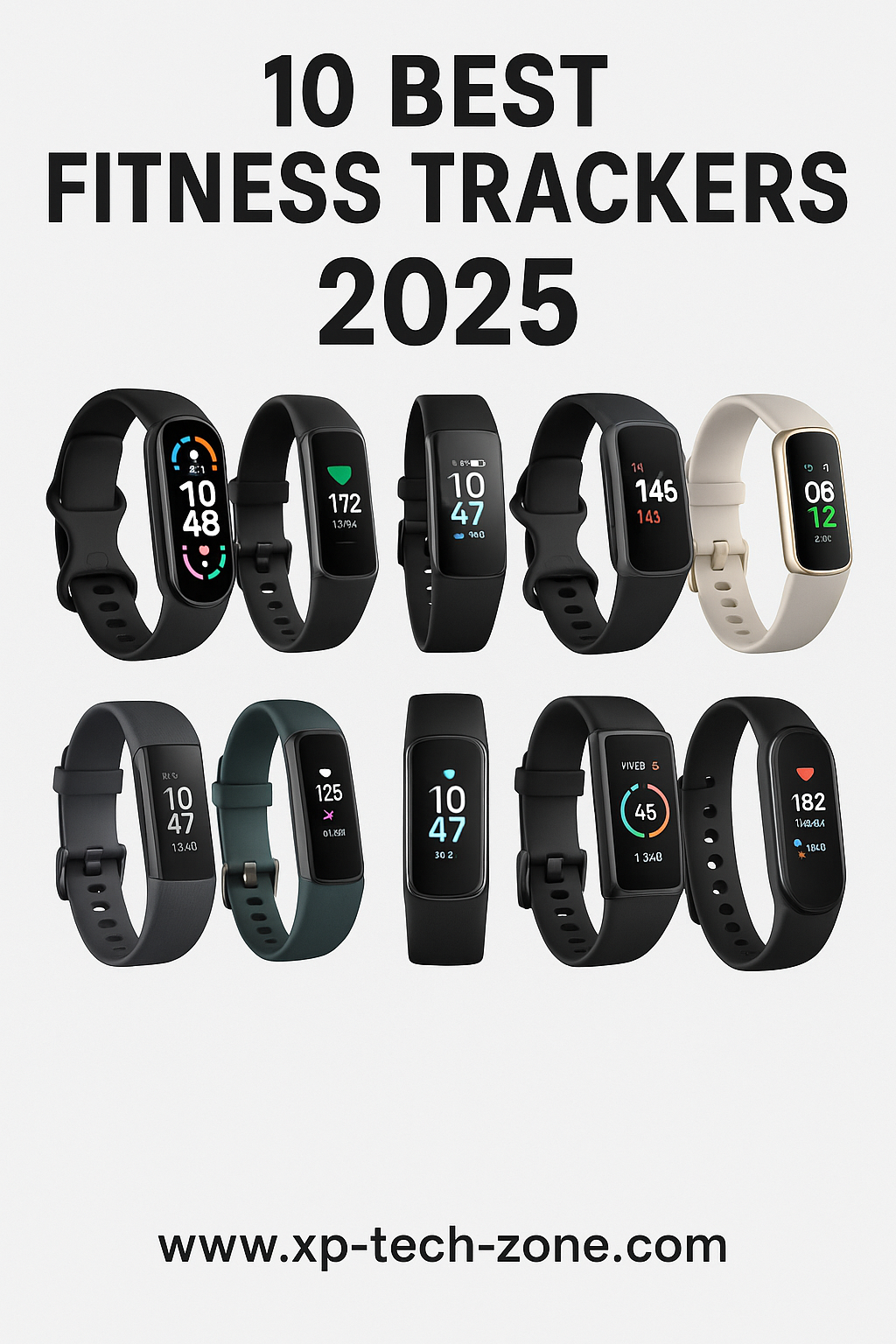 10 Best Fitness Trackers 2025