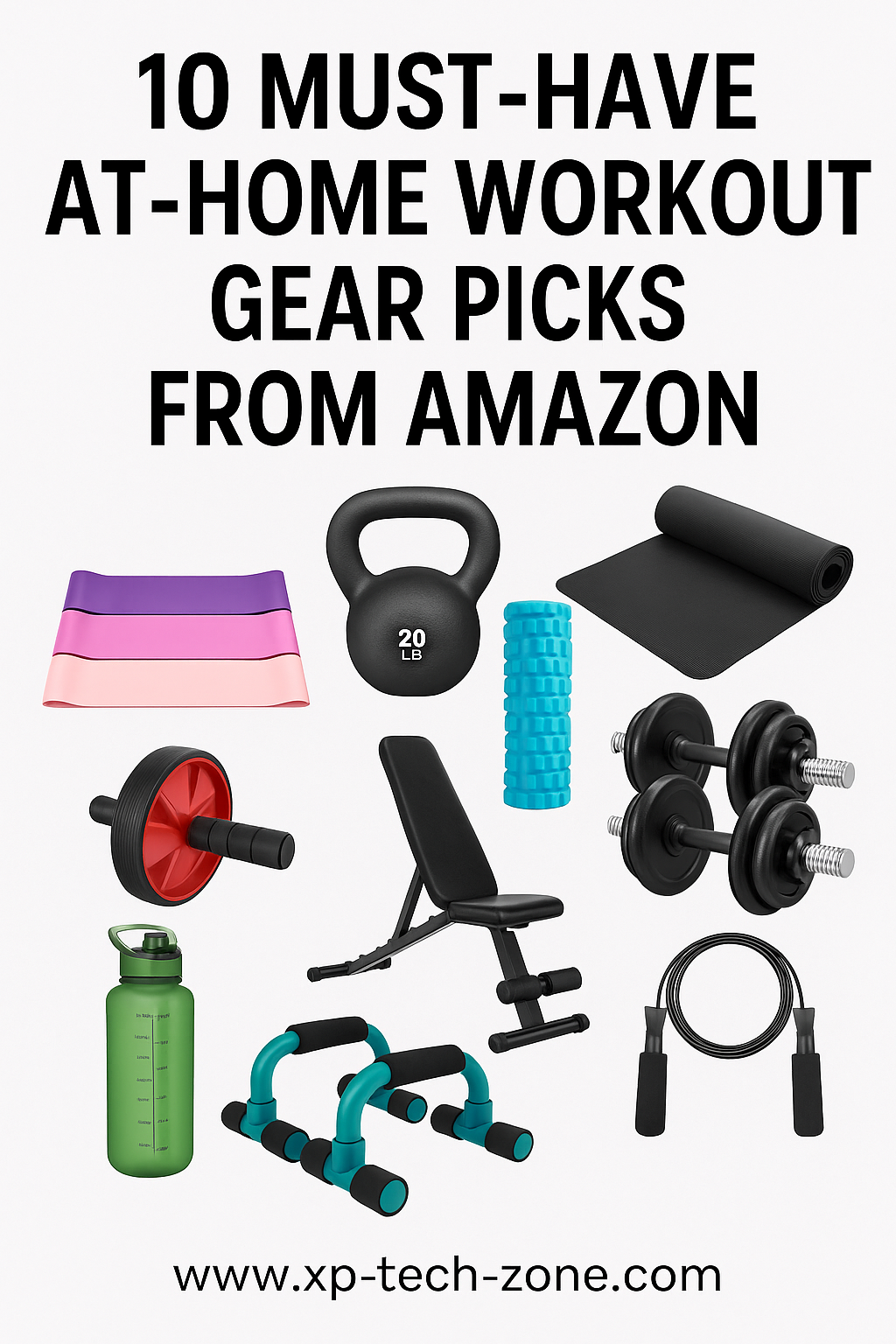 10 Must Have At Home Workout Gear Picks From Amazon