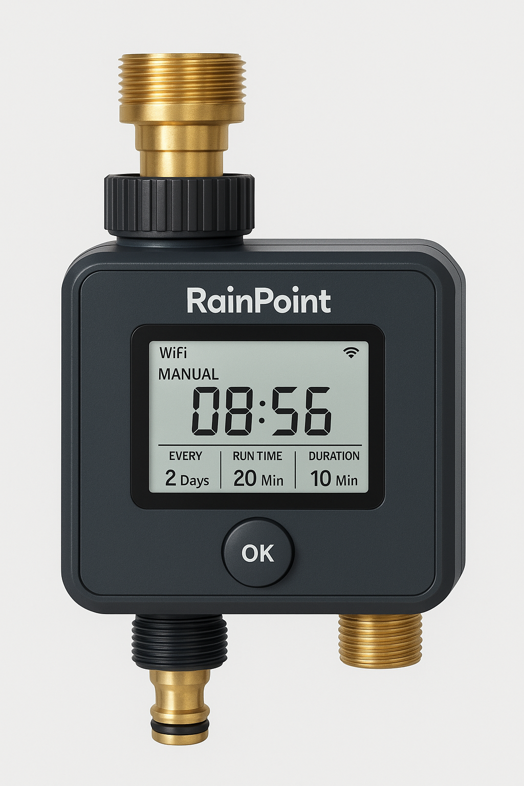 Rainpoint WiFi Water Timer with Brass Inlet 