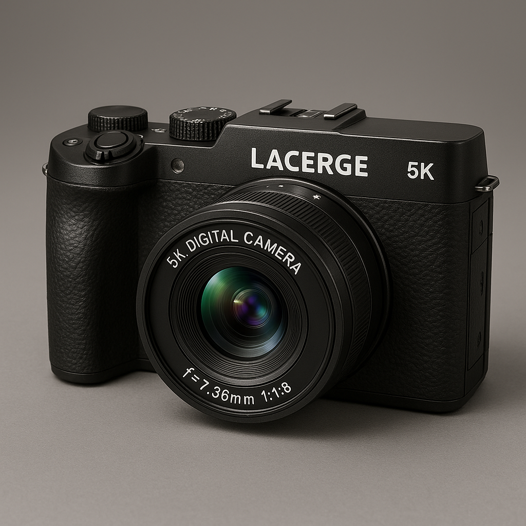 Lacerge 5K Digital Camera for Photography