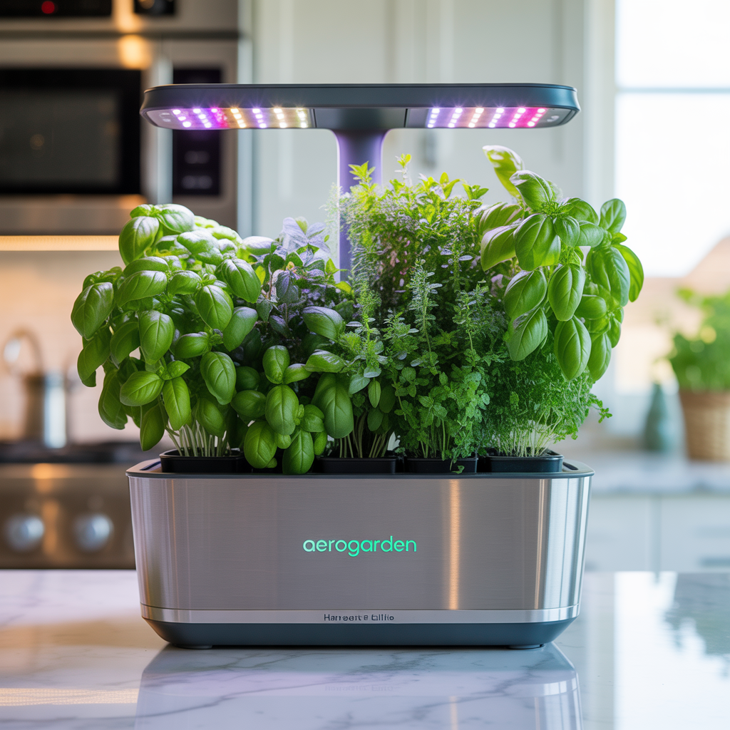AeroGarden Harvest Elite Smart Indoor Garden
