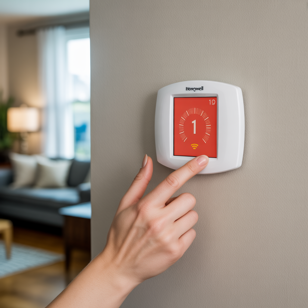 Honeywell Home RTH9585WF1004 Wi-Fi Smart Color Thermostat