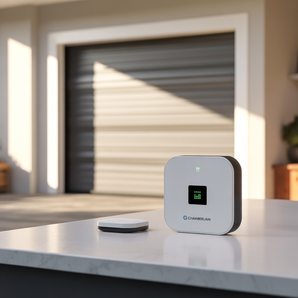 CHAMBERLAIN Smart Garage Control - Wireless Garage Hub and Sensor