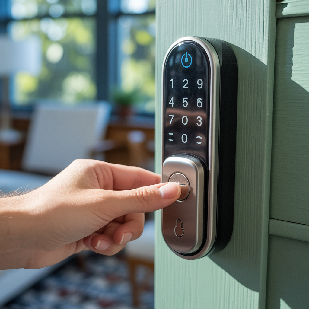ULTRALOQ U‑Bolt Pro WiFi Smart Lock with Door Sensor