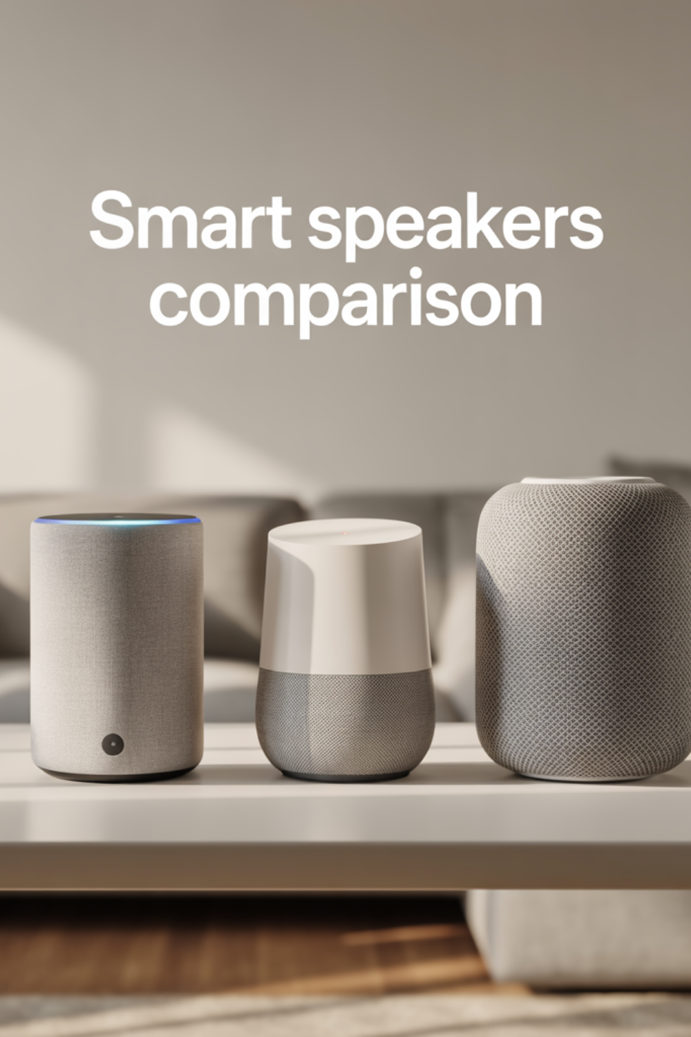 Smart Speakers Comparison: Which One Suits You Best?
