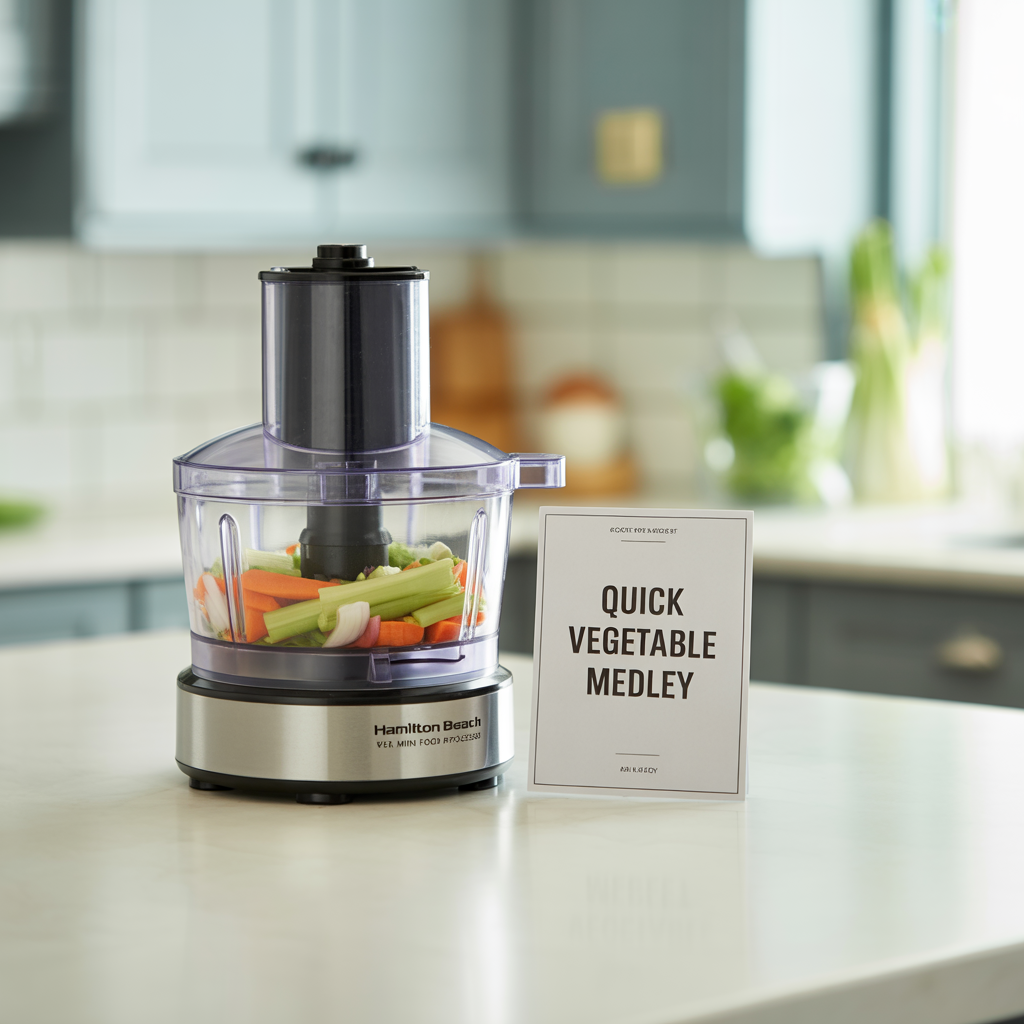 Hamilton Beach Electric Vegetable Chopper & Mini Food Processor