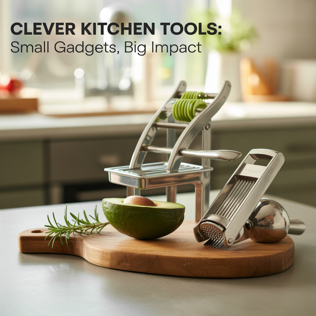 Clever Kitchen Tools: Small Gadgets, Big Impact