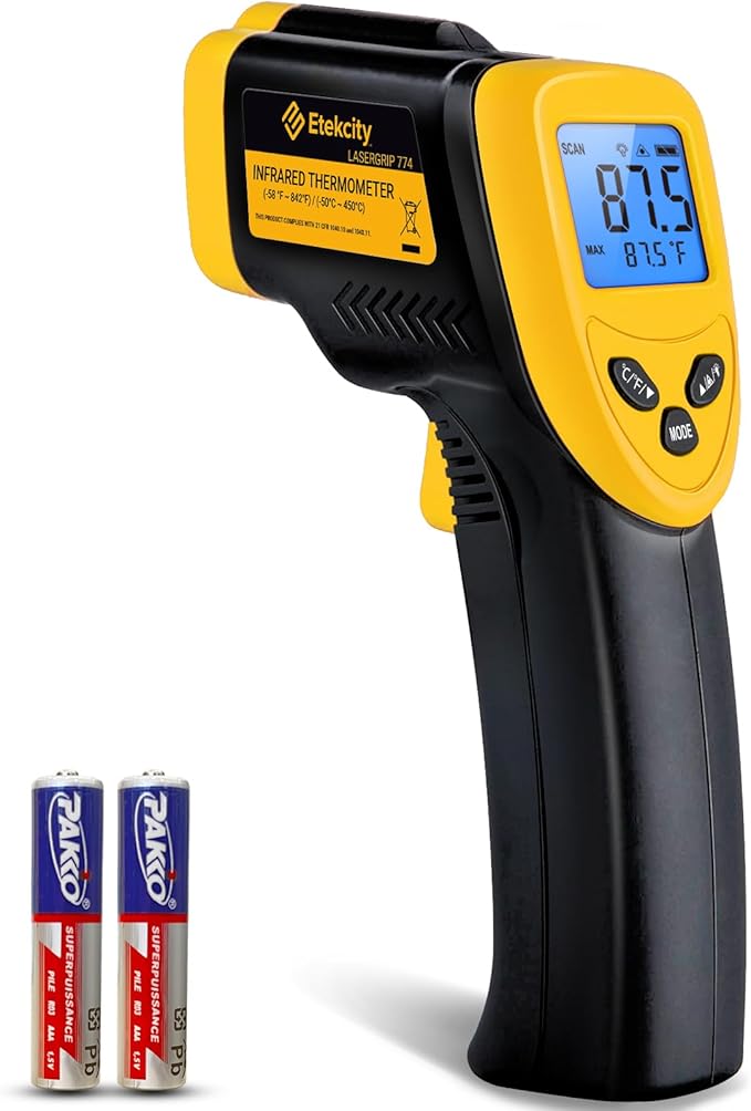 Etekcity Infrared Thermometer Laser Temperature Gun 774
