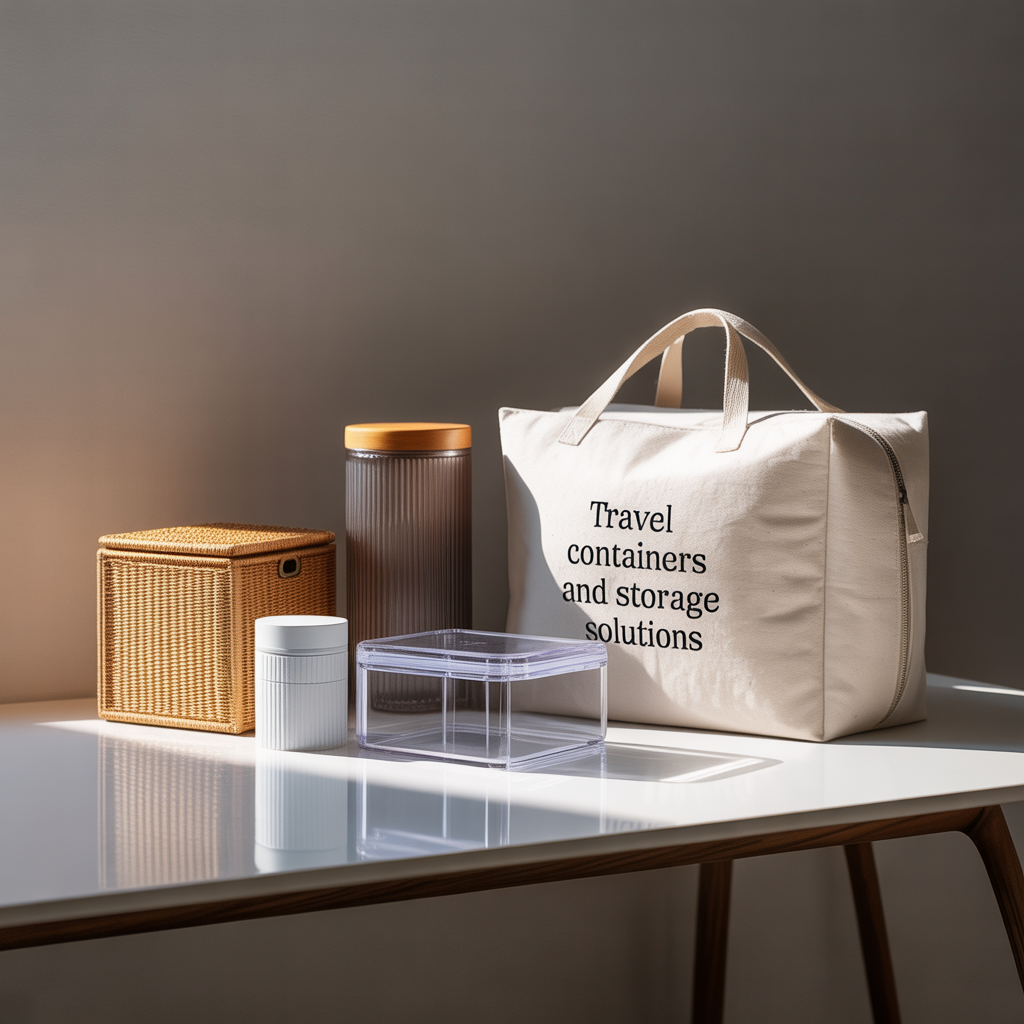 Travel Containers and Storage Solutions