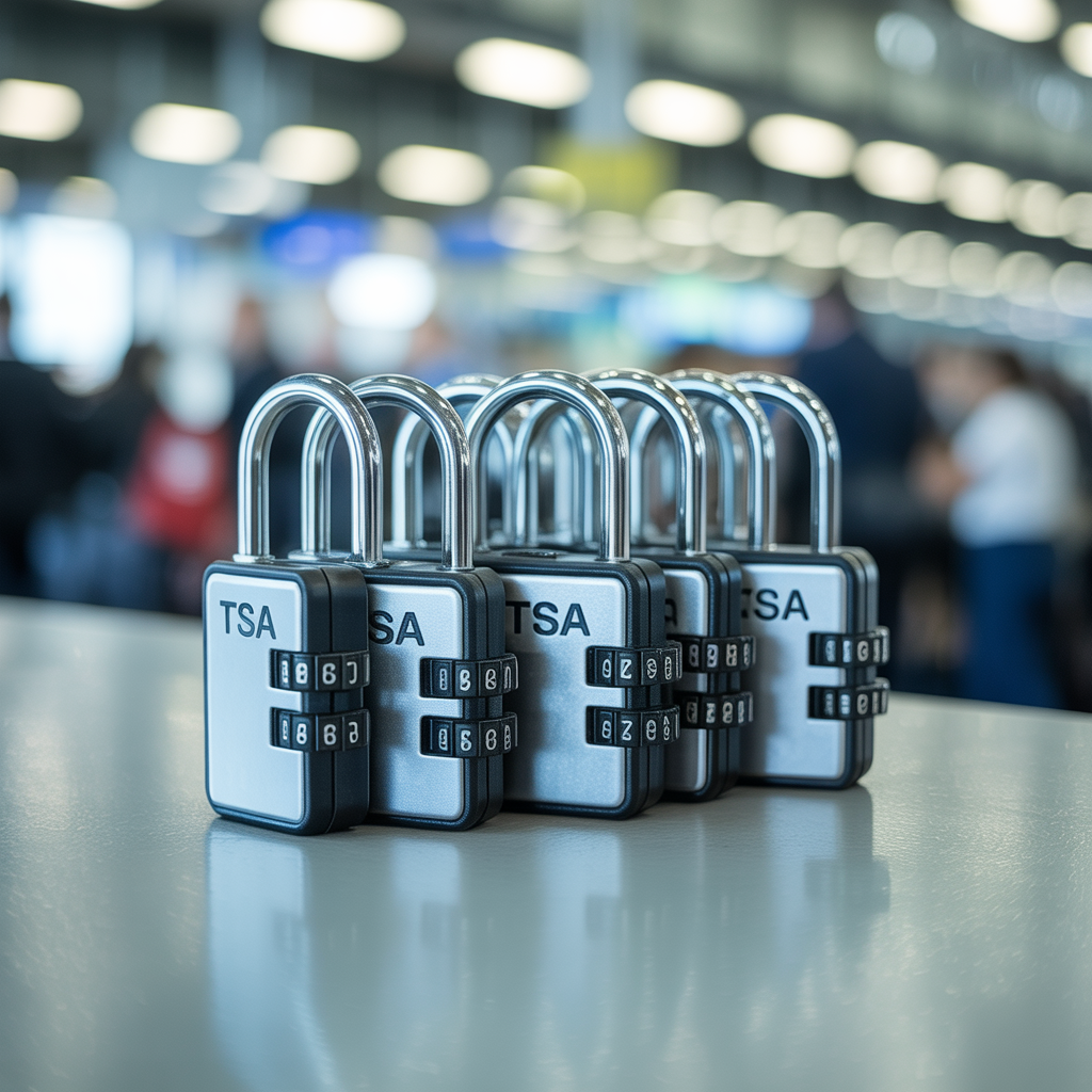 TSA-approved locks