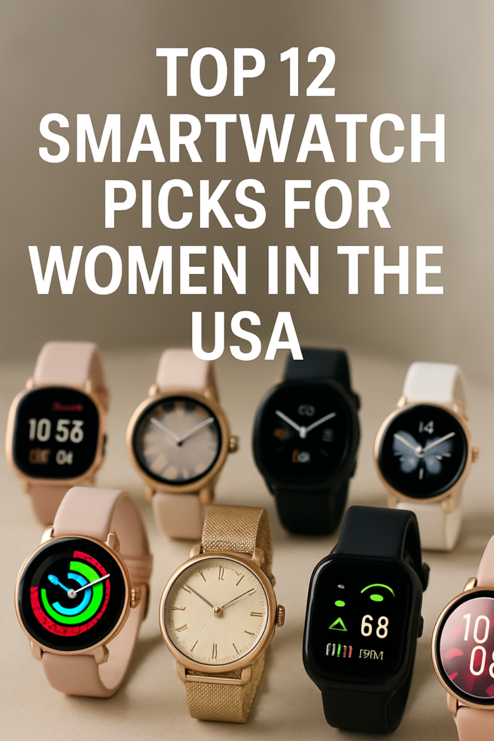 Top 12 Smartwatch Picks for Women in the USA