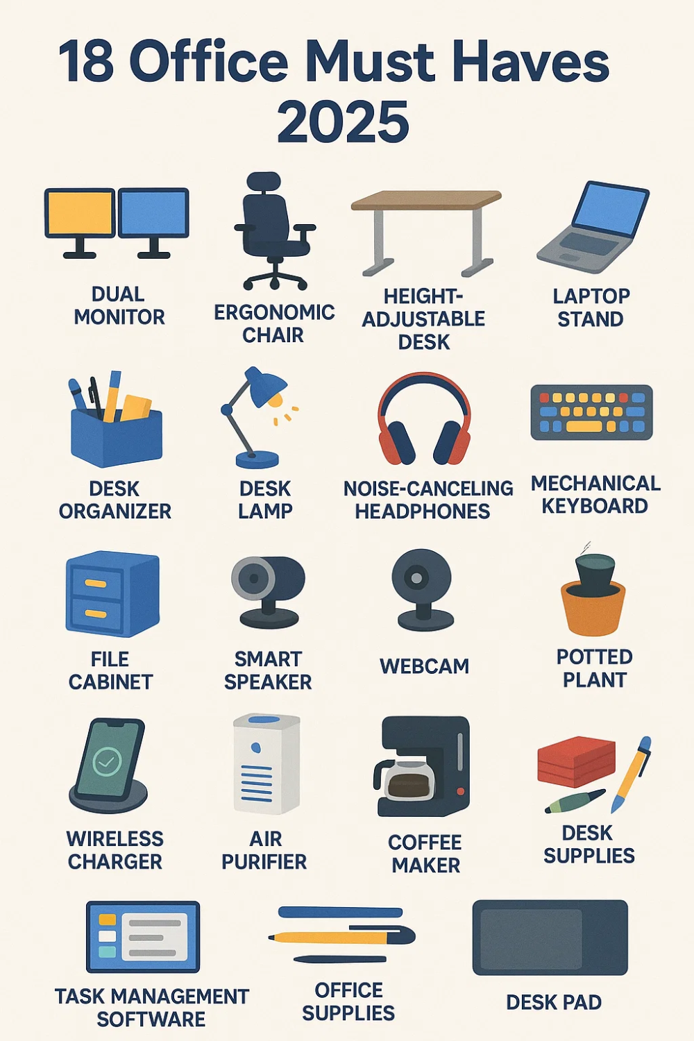 18 Office Must Haves 2025