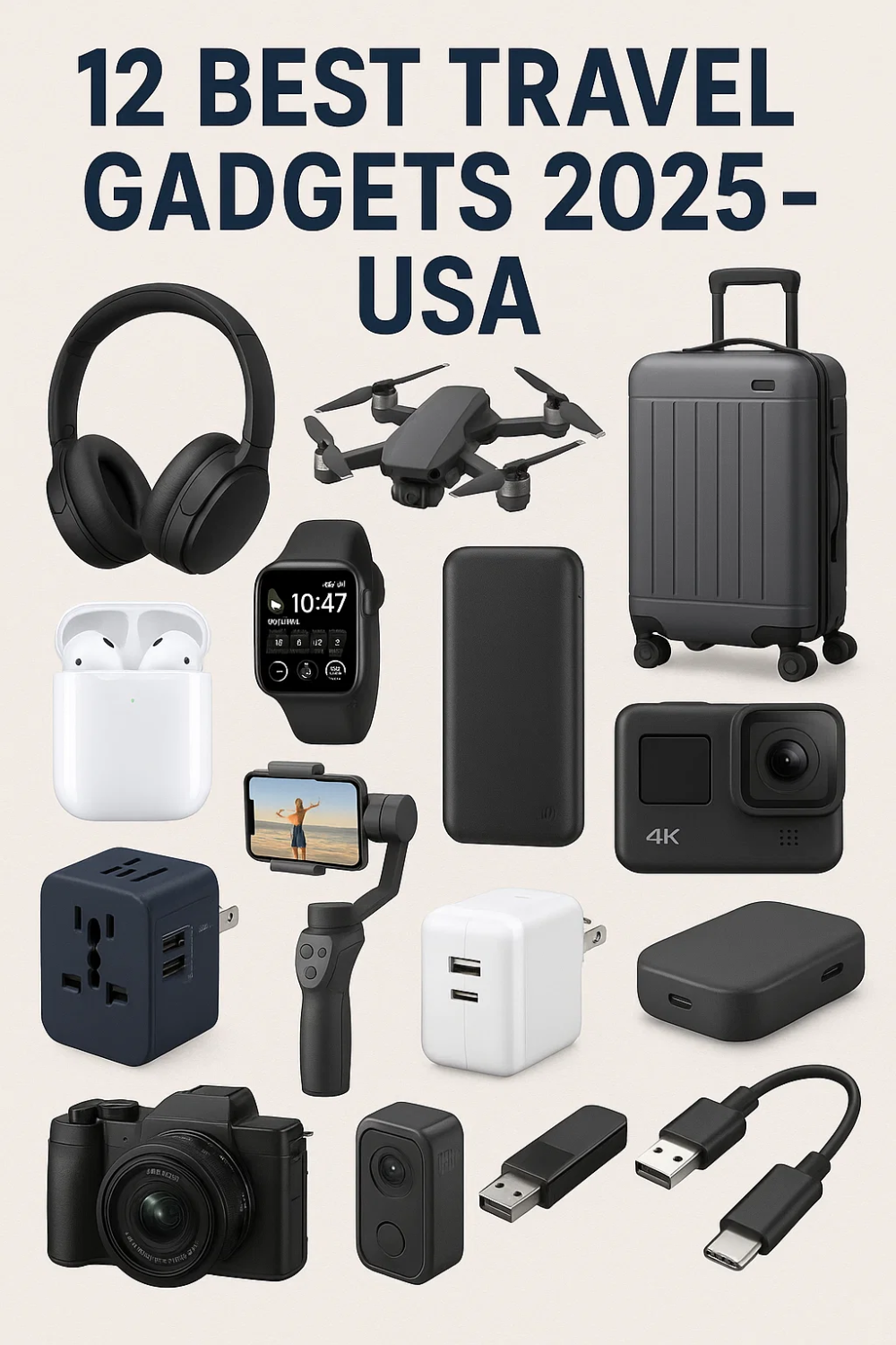 12 Best Travel Gadgets 2025 - USA