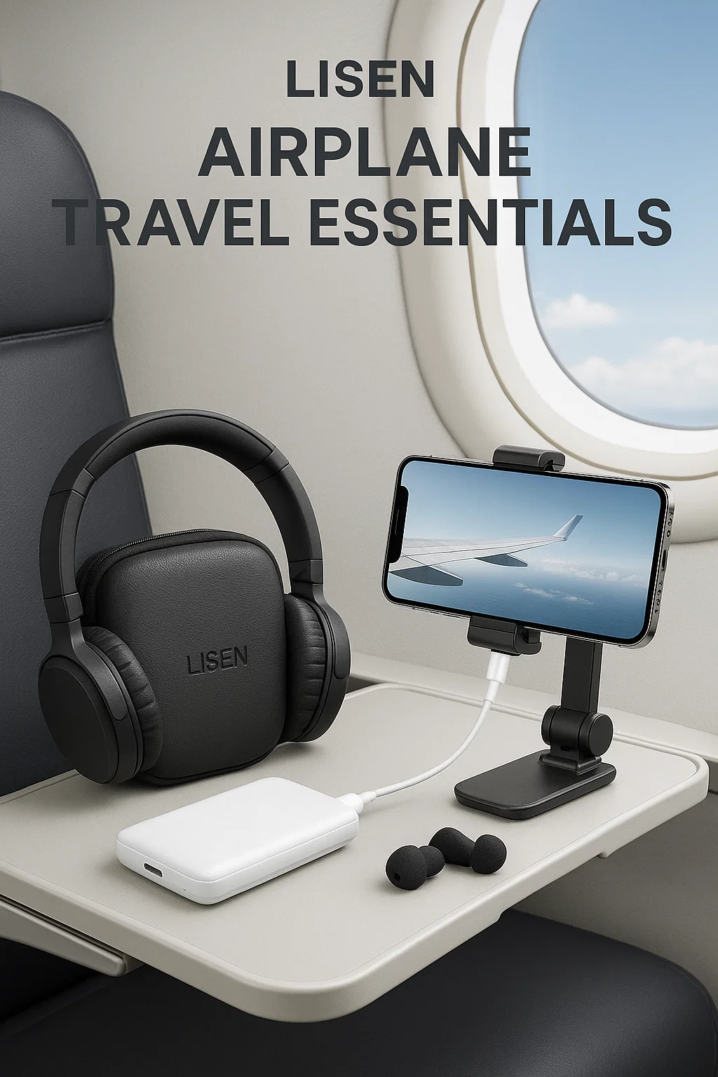 LISEN Airplane Travel Essentials