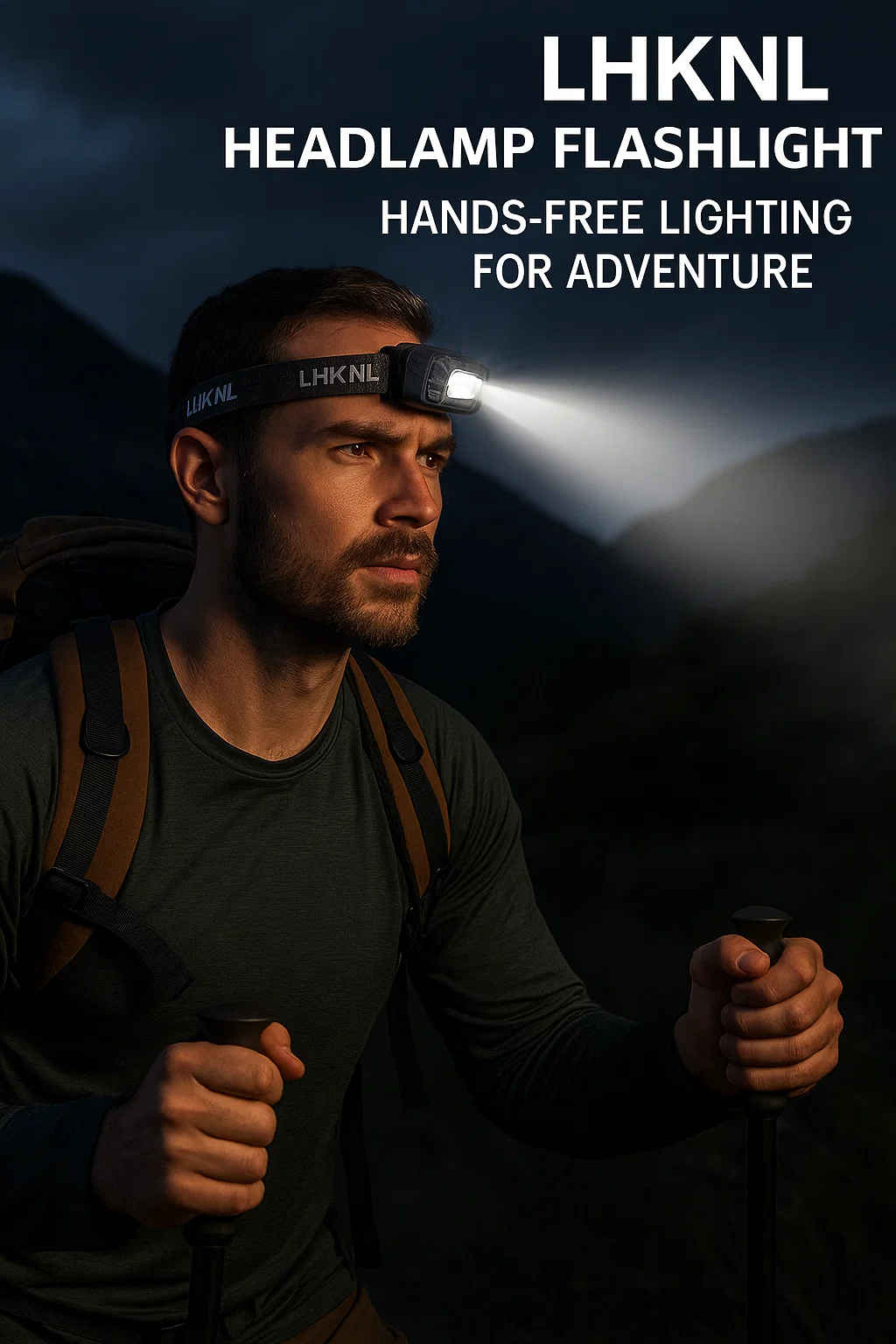 LHKNL Headlamp Flashlight: Hands-Free Lighting for Adventure