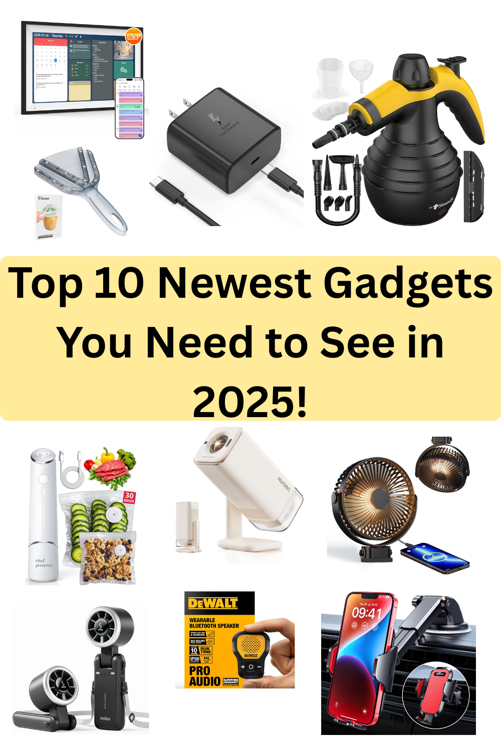 Top 10 Newest Gadgets You Need to See in 2025!