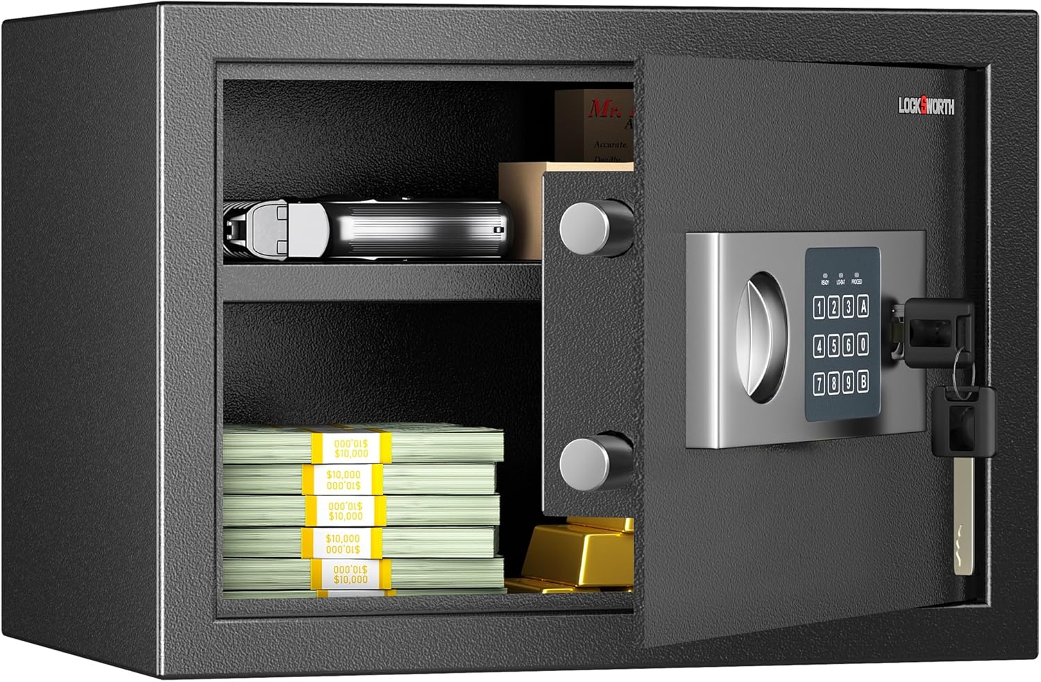 Locksworth Safe for Home (0.6 Cubic Feet)