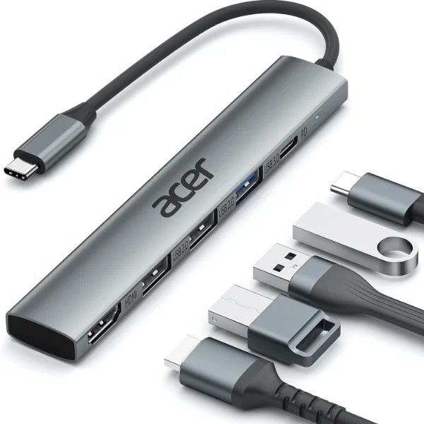 Acer 5 in 1 USB C Hub with 4K HDMI