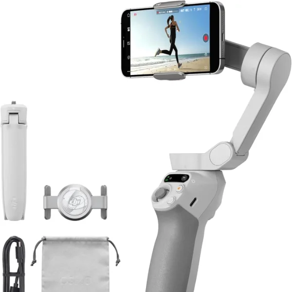 DJI Osmo Mobile SE, 3-Axis Phone Gimbal for iPhone, Android