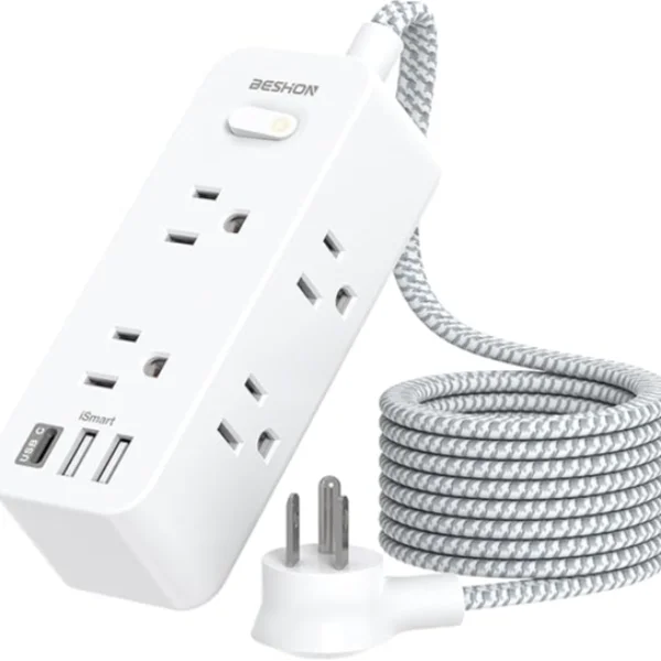 BESHON Power Strip Surge Protector