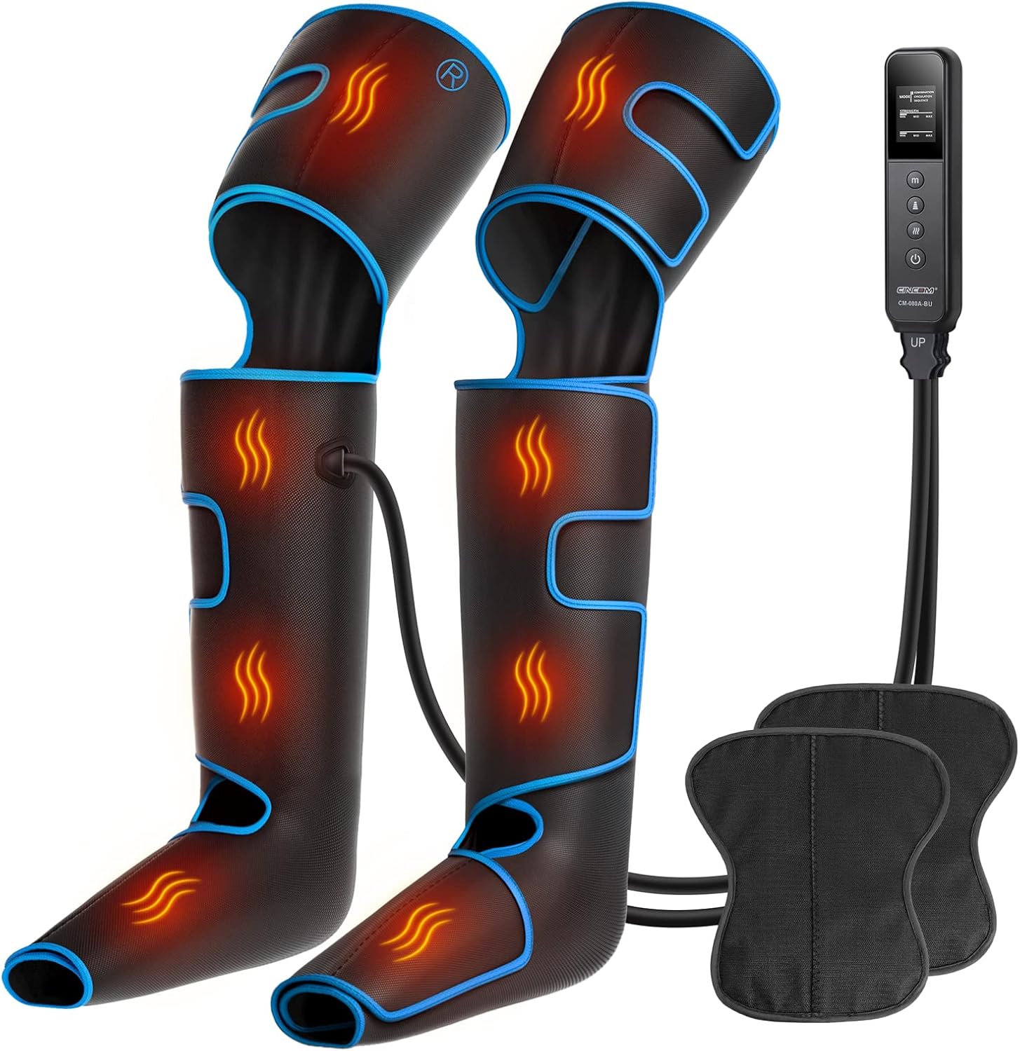 CINCOM Leg Massager with Heat and Compression