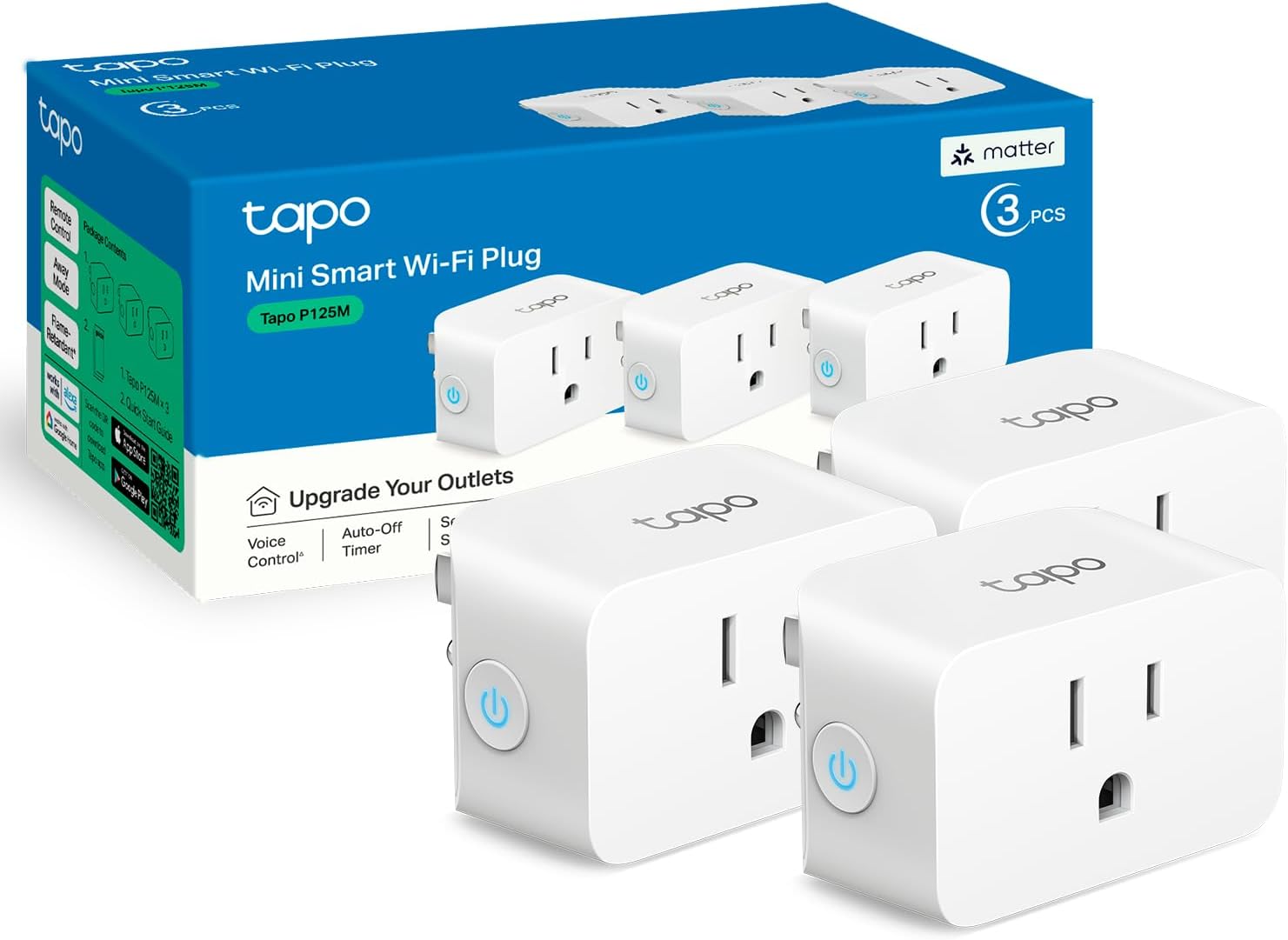 TP-Link Tapo Matter Supported Smart Plug Mini
