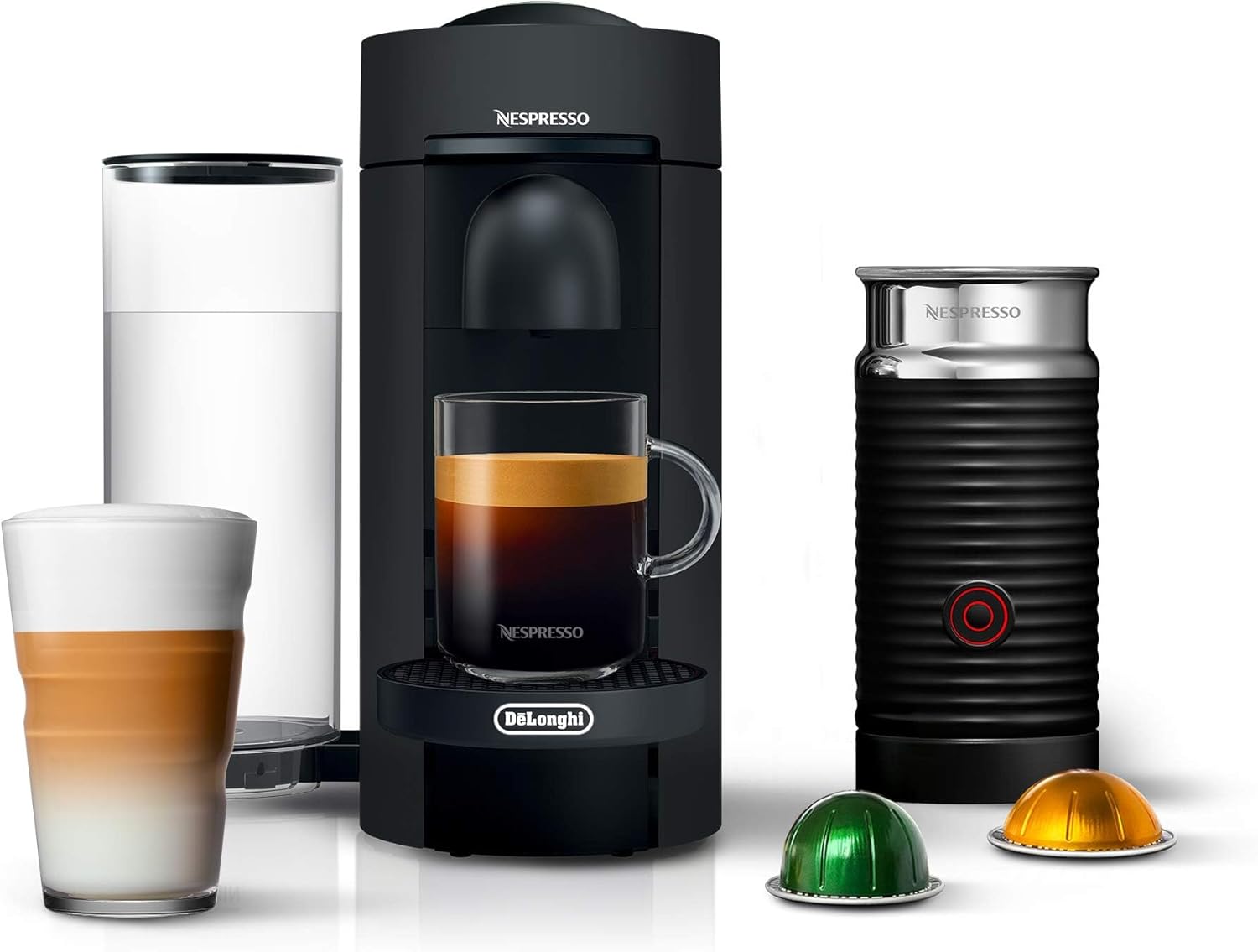 Nespresso Vertuo Plus Deluxe Coffee and Espresso Maker by De'Longhi