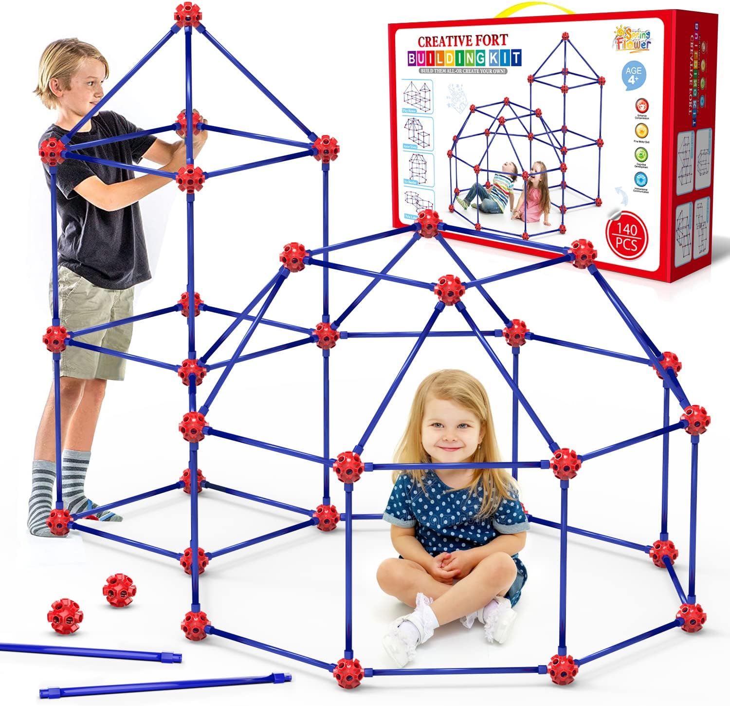 Fort Building Kit for Kids