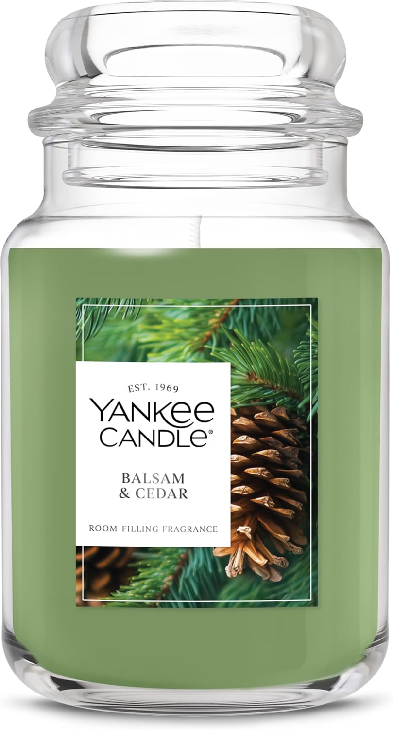 Yankee Candle, Balsam & Cedar Fall Scented Candle