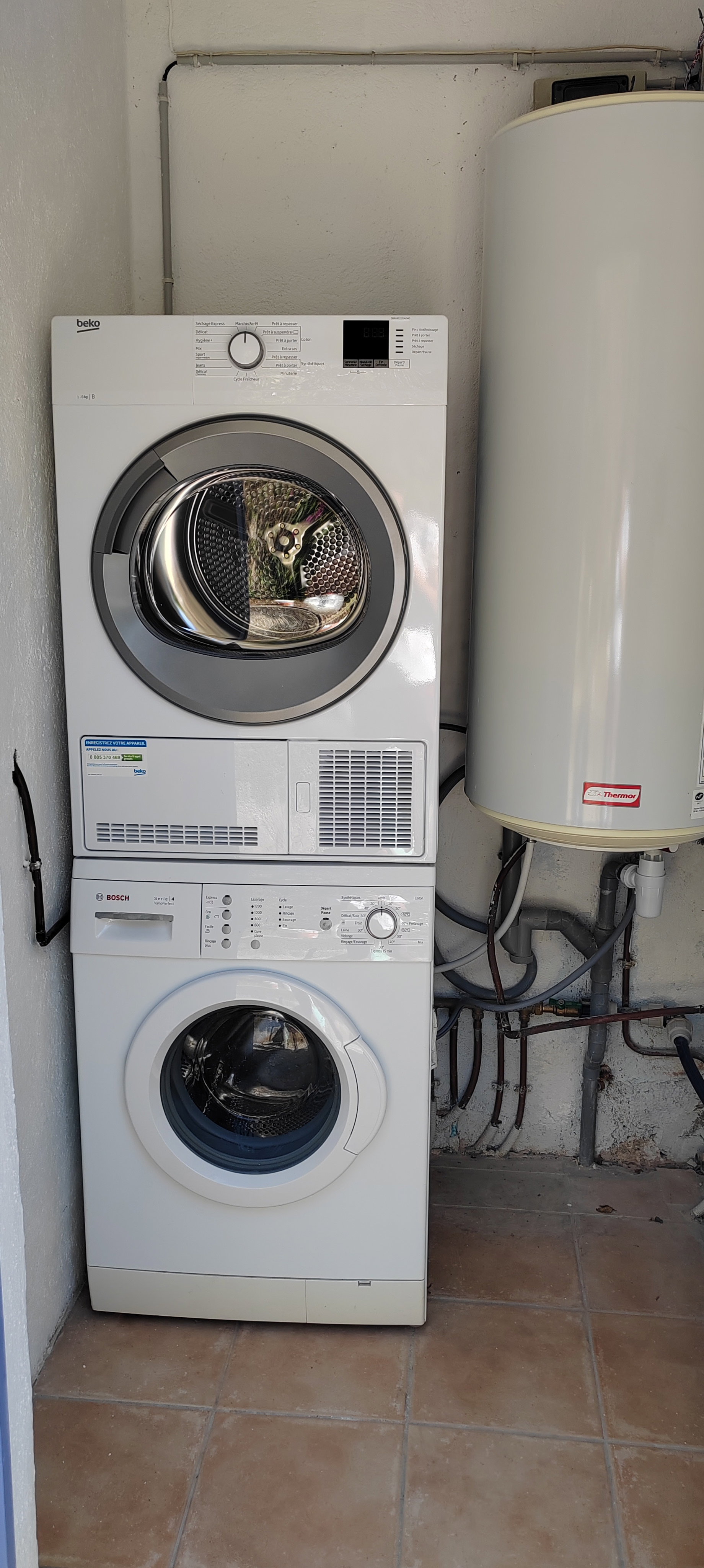 Washing machine & Dryer