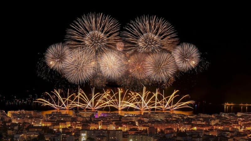 Fireworks in Cannes 2026
