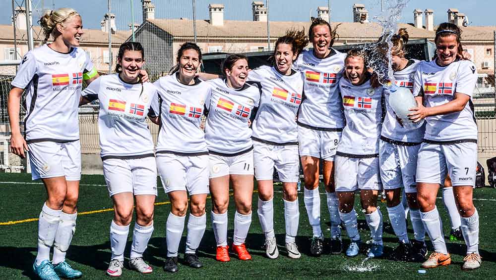 Suksess på Mallorca Toppfotball