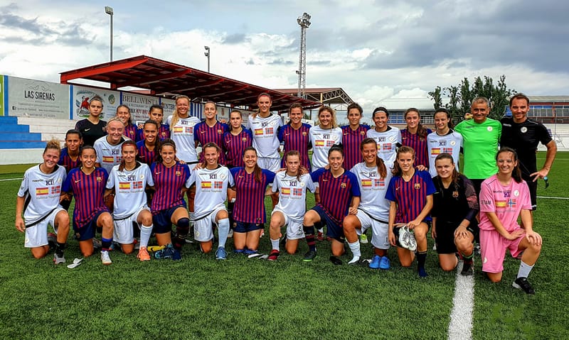 Suksess på Mallorca Toppfotball