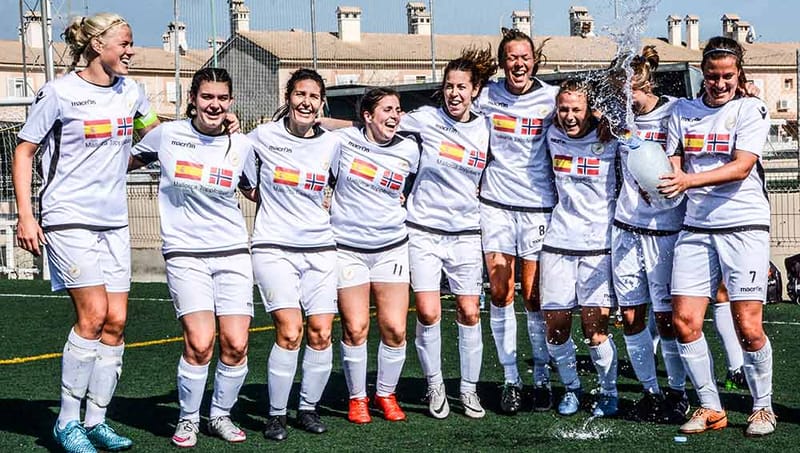 Suksess på Mallorca Toppfotball