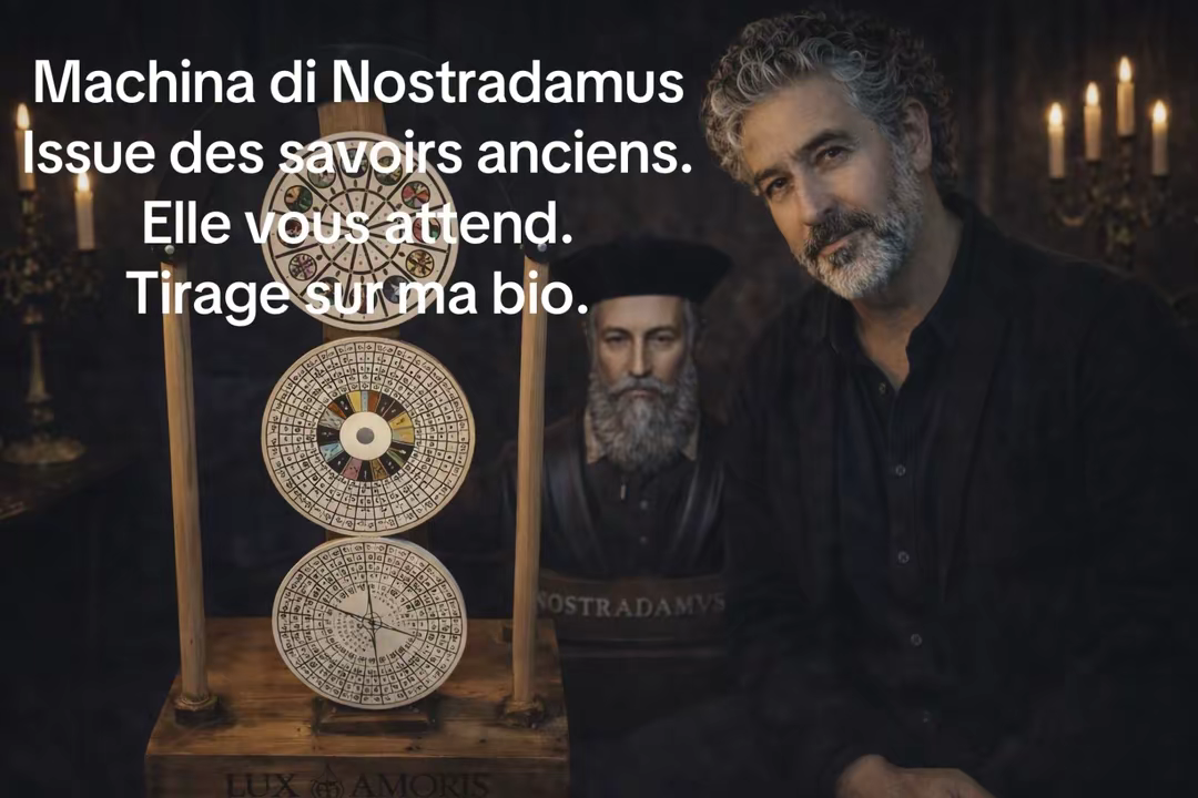 Machina di Nostradamus – roue symbolique 2