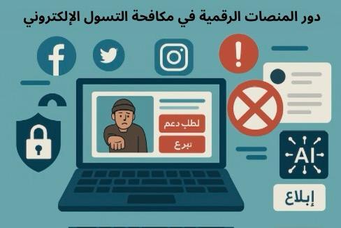 دور المنصات الرقمية في مكافحة التسول الإلكتروني
