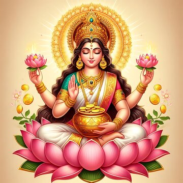 Om Shreem Maha Lakshmiyei Namah