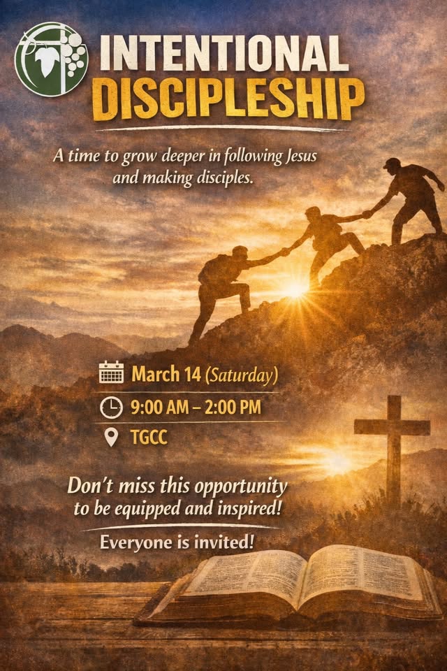 INTENTIONAL DISCIPLESHIP