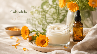 Pflanzen in der Kosmetik: Exposée Calendula