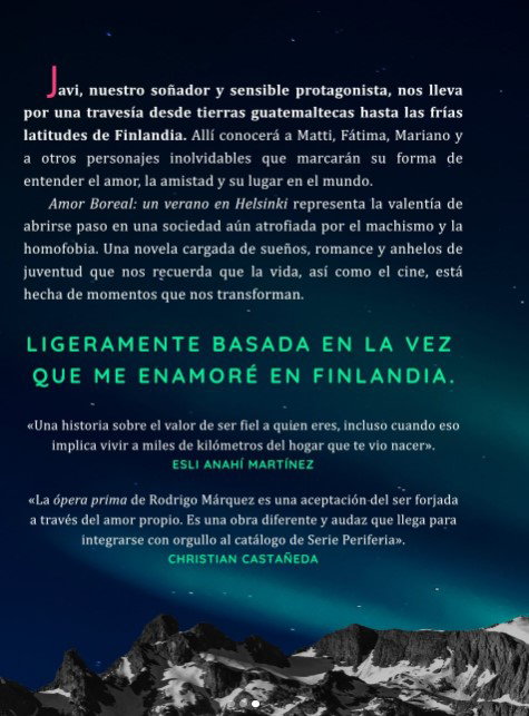 Amor Boreal: Un verano en Helsinki - Rodrigo Márquez
