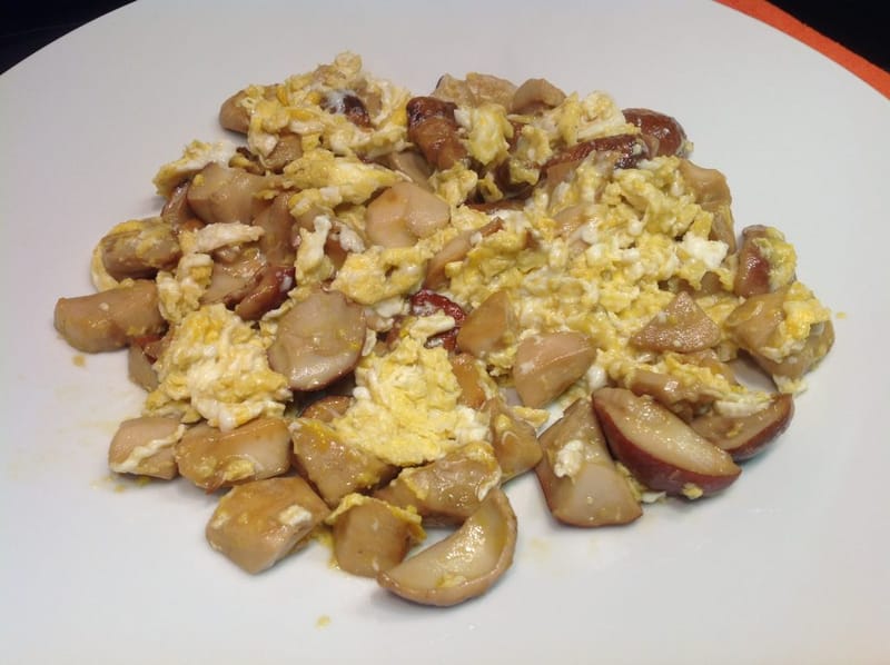 Revuelto de ceps