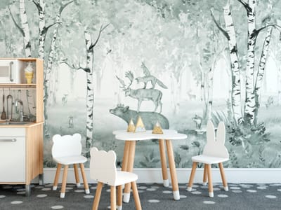 Playful Palettes: Temporary Wall Murals That Spark Joy in Kids' Rooms