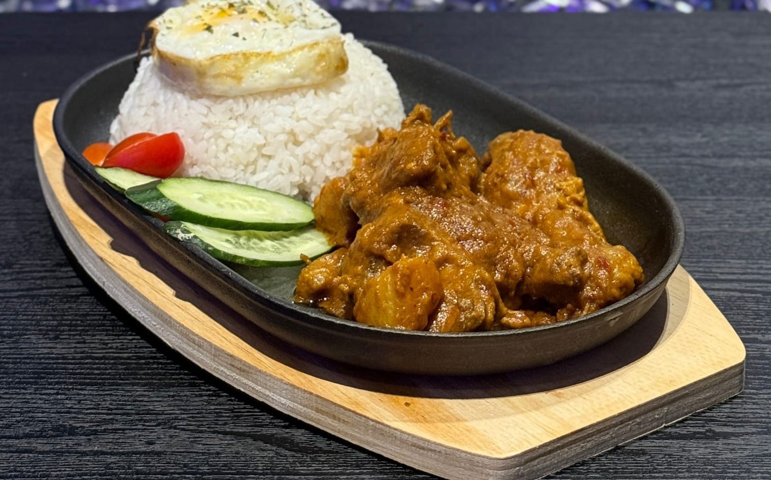 Sizzling Orange Chicken Curry