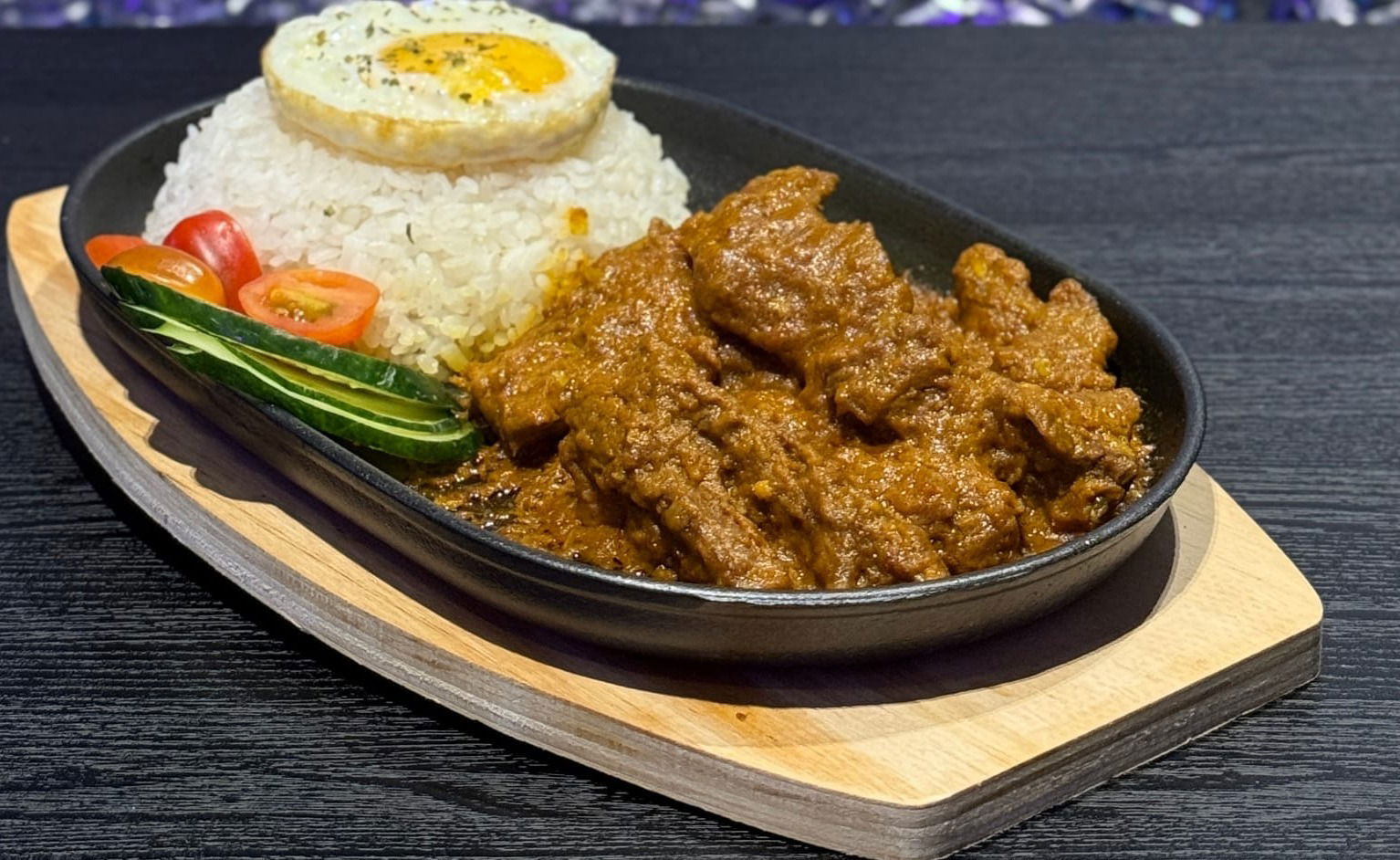 Sizzling Beef Rendang