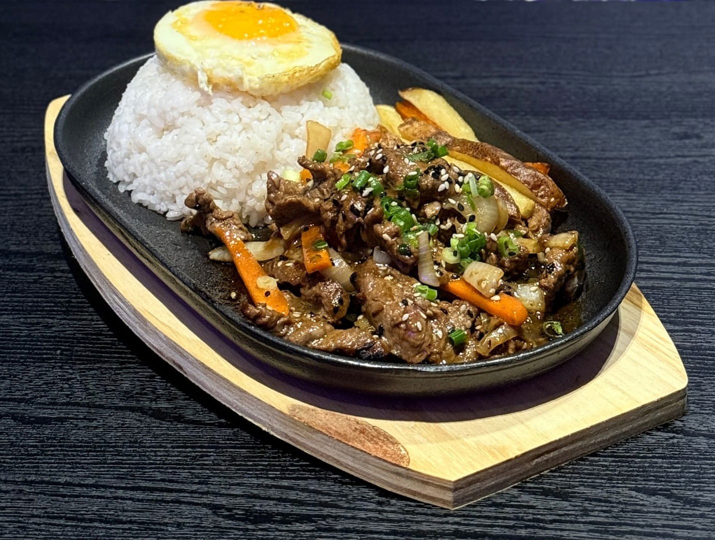 Sizzling Beef Korean Bulgogi