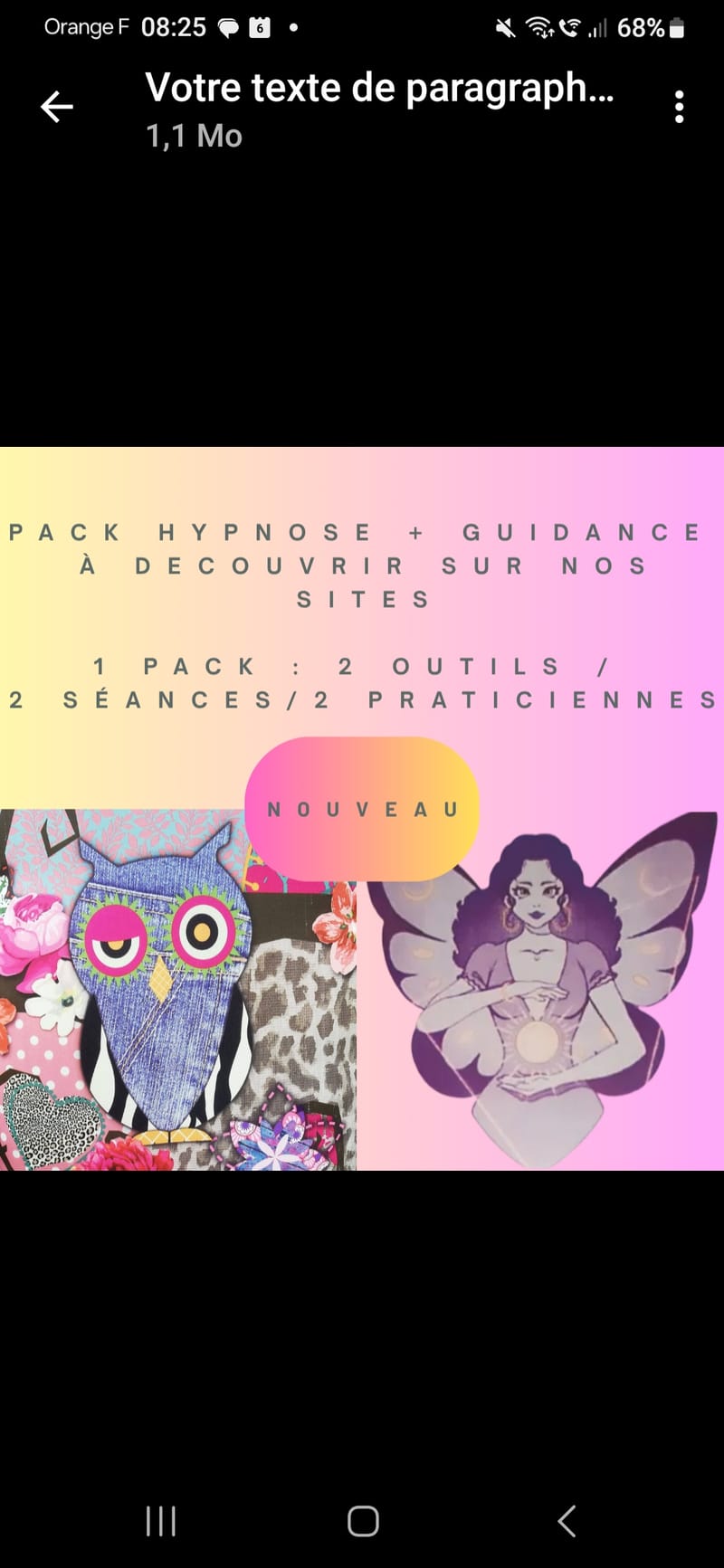 Hypnose +guidance 140 euros