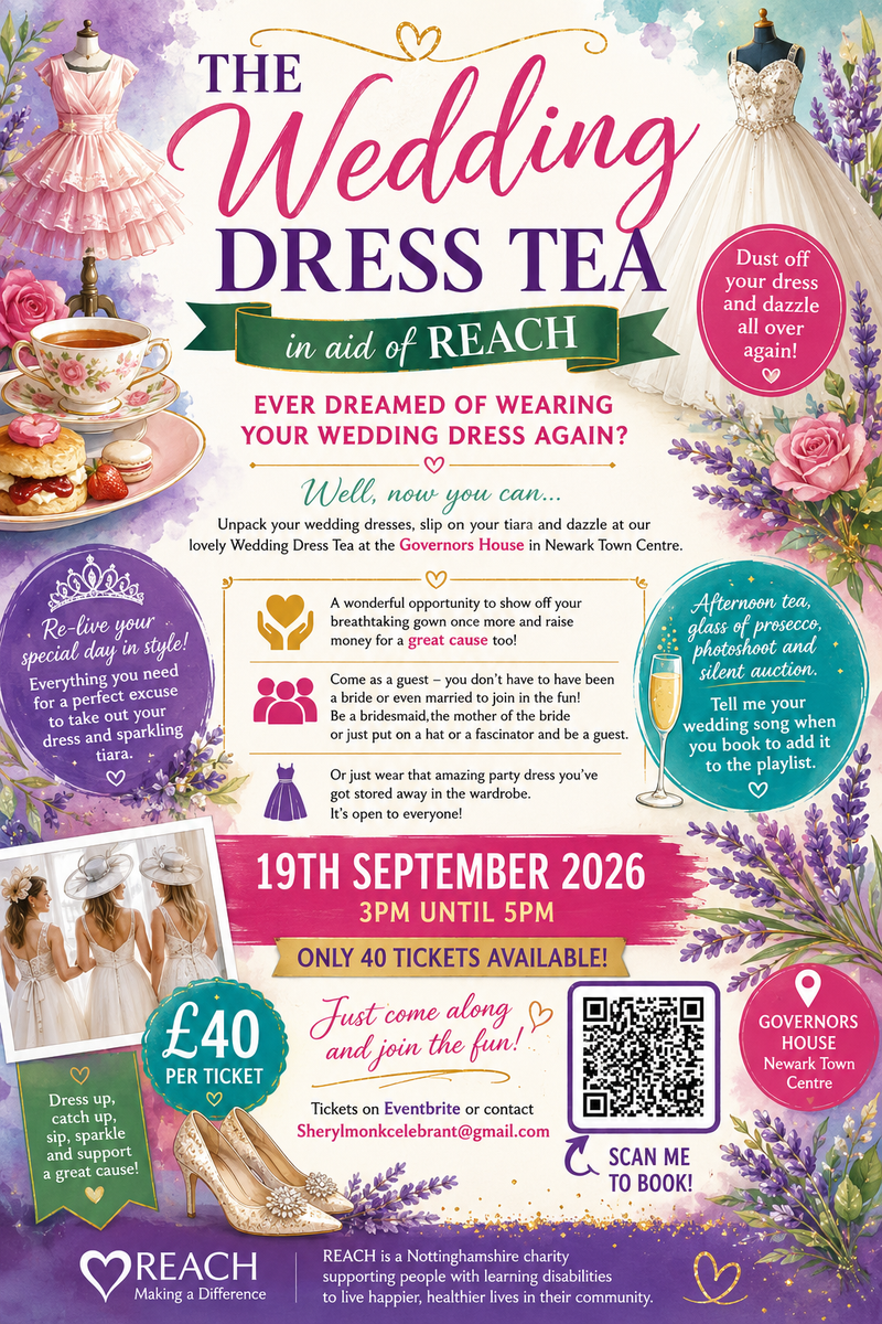 Wedding Dress afternoon Tea