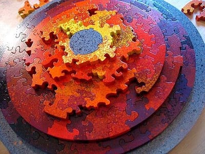 Origin of the Jigsaw Puzzle
